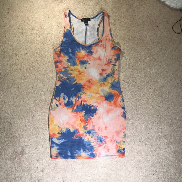 Urban Planet Tie Dye Dress- M- Worn Once - Picture 1 of 3